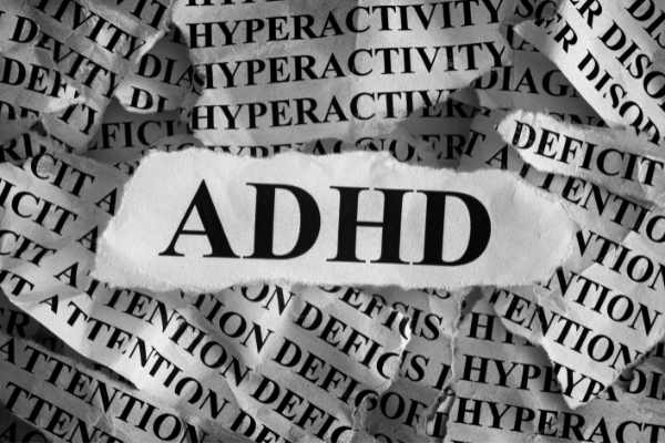 Text saying ADHD